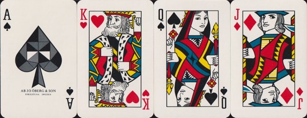 Oberg's playing cards