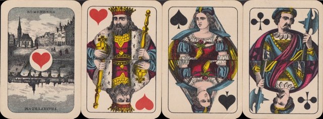 'Frankfurter-karte' playing cards