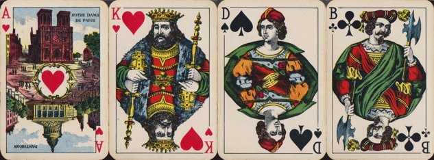 'Cartes Parisiennes' playing cards