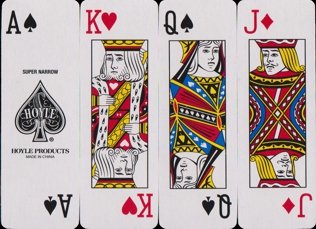 Hoyle's playing cards, Super Narrow
