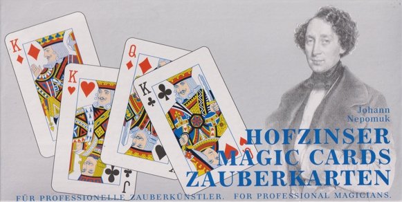 Playing cards for magicians