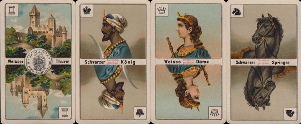 Chess playing cards
