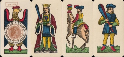 Viterbo-style (or Viterbesi) playing cards