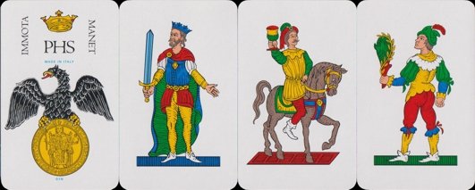 Abruzzo-style (or Abruzzesi) playing cards
