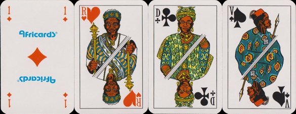 African playing cards