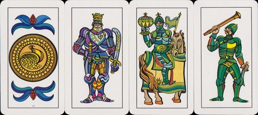 Italian playing cards, Italian suits