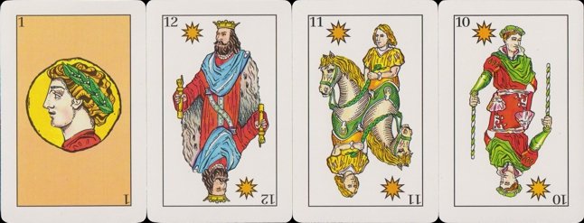 'Mus' playing cards