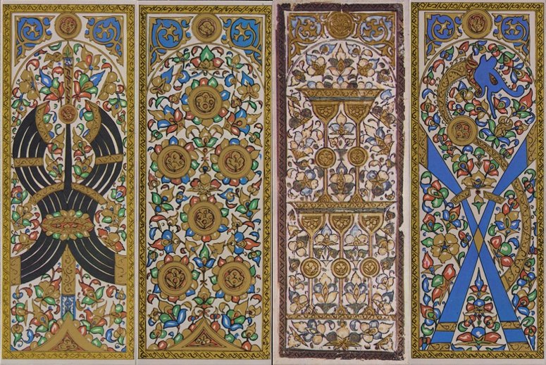 Mameluke playing cards