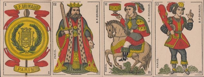French-Catalan-style playing cards