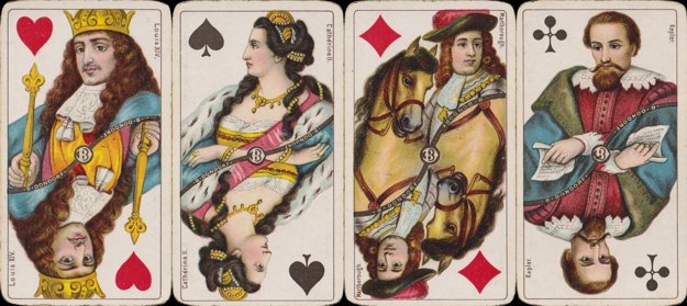 German Tarot: court cards