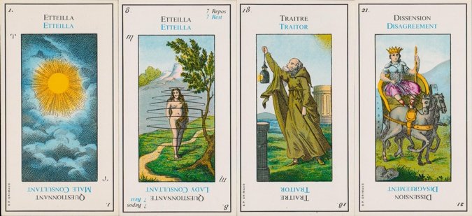 'Grand Etteila' Tarot cards