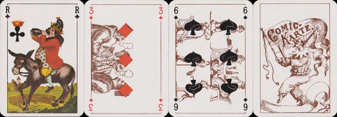Transformation playing cards
