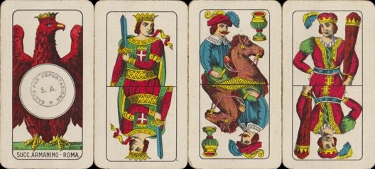 Piacenza-style (or Piacentine) playing cards