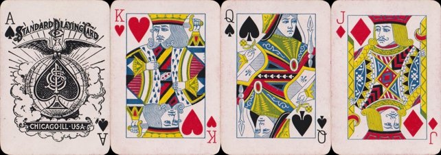 Standard's playing cards