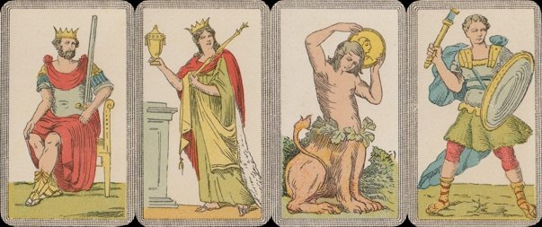 Florentine Tarot, or 'Minchiate': court cards