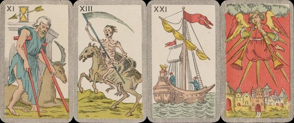 Florentine Tarot, or 'Minchiate': the trumps