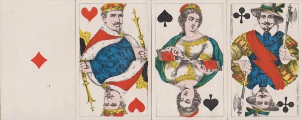 'Holmblad D' playing cards