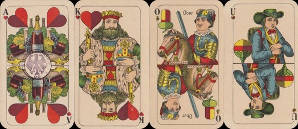 Württemberg-style playing cards