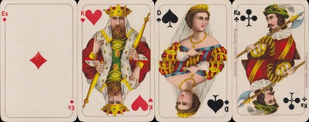 'Holmblad A' playing cards