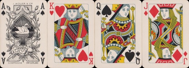 Müller's playing cards