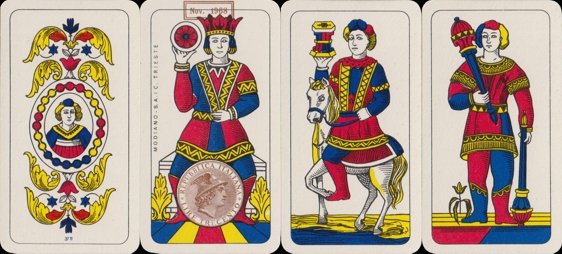 Trento-style (or Trentine) playing cards