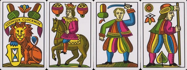 Luditz-style playing cards