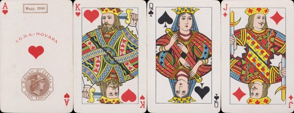 De Agostini's playing cards