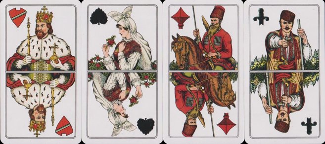 Slovenian Tarot: court cards