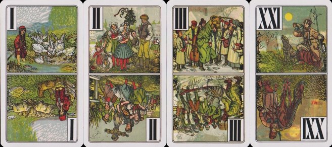 Slovenian Tarot: the trumps