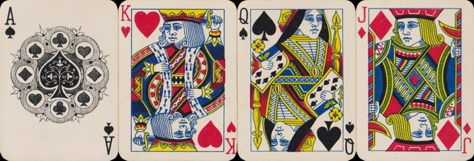 Scharff's playing cards