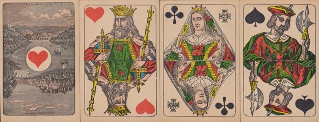 'Renaissance-Karte 1' playing cards