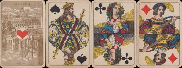 'Sofa-Karte' playing cards