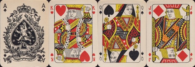 Mesmaekers' playing cards