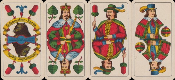 New Altenburg-style Saxon playing cards