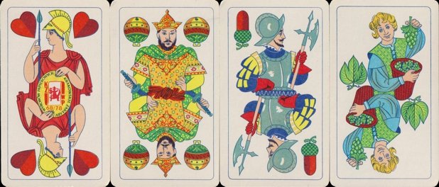 Silesian-Polish-style playing cards