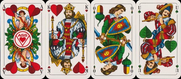 Stralsund-style Bavarian playing cards