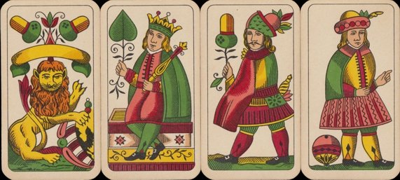 Nuremberg-style playing cards
