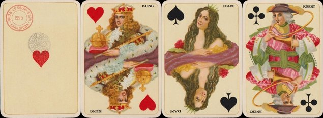 Swedish playing cards
