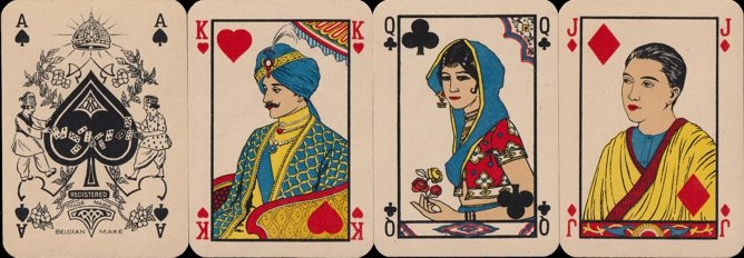 Indian playing cards
