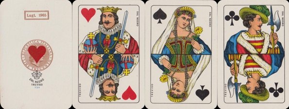 Nuoro-style playing cards