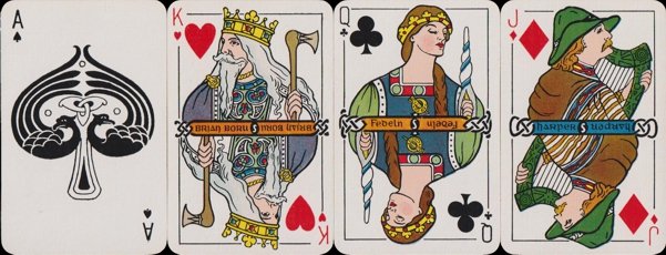 Irish playing cards