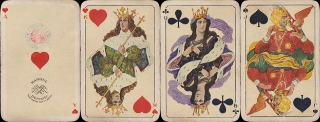 Bohemian playing cards