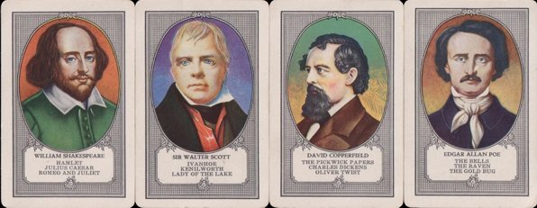 'Authors' card game and others